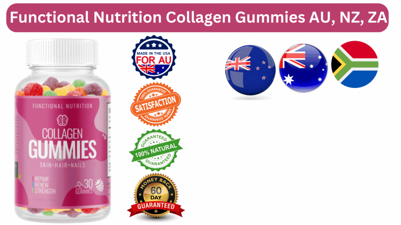 Functional Nutrition Collagen Gummies AU, NZ, ZA