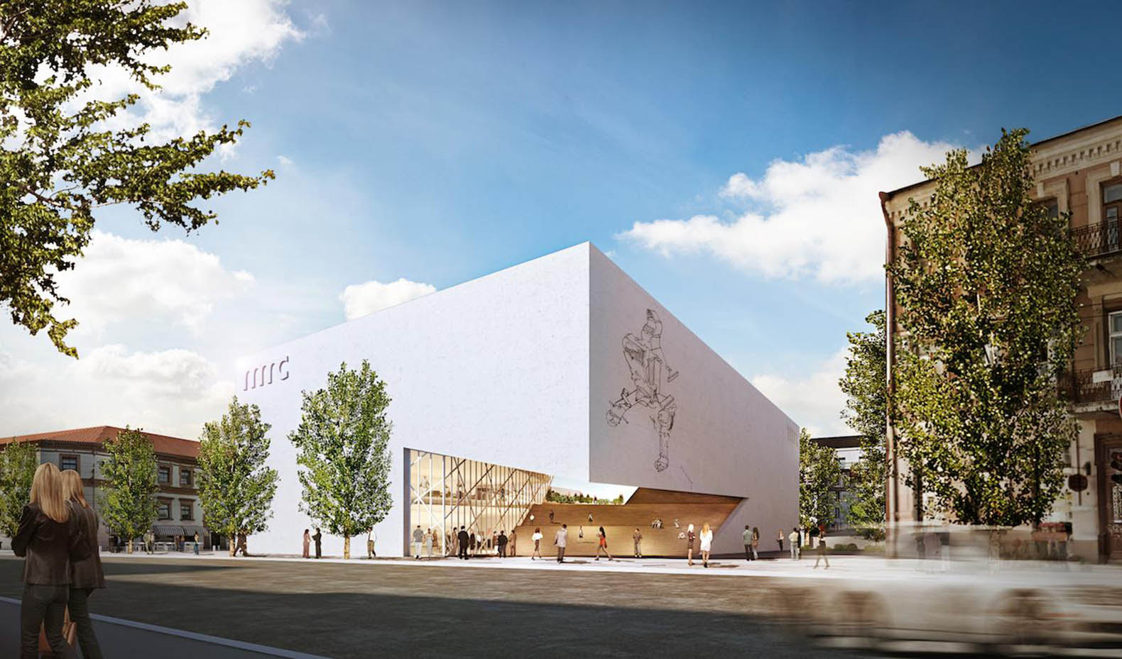 Daniel Libeskind unveils design for the new greenroofed Lithuanian