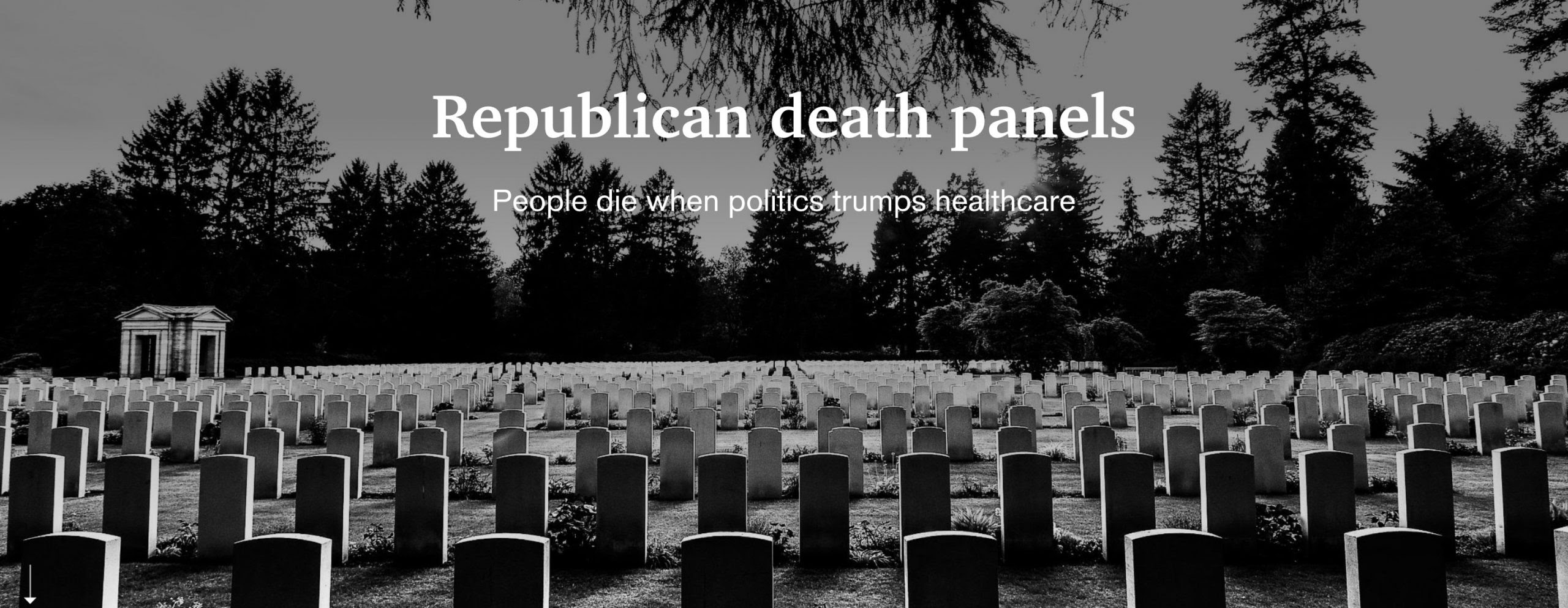 Republican death panels put tax cuts above healthcare