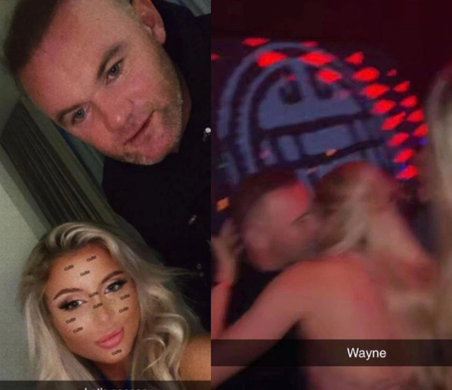 Photos of Wayne Rooney passed out in hotel with semi-naked girls emerges (photos)
