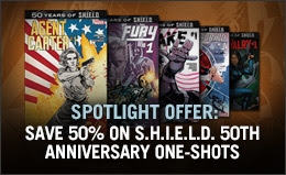 Save 50% on S.H.I.E.L.D. 50th Anniversary One-Shots