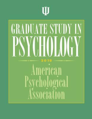 Graduate Study in Psychology 2018 EPUB