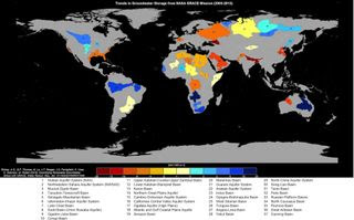 Groundwater Basins Being Depleted