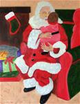 Santa and Baby - Posted on Monday, November 24, 2014 by Sandy Abouda