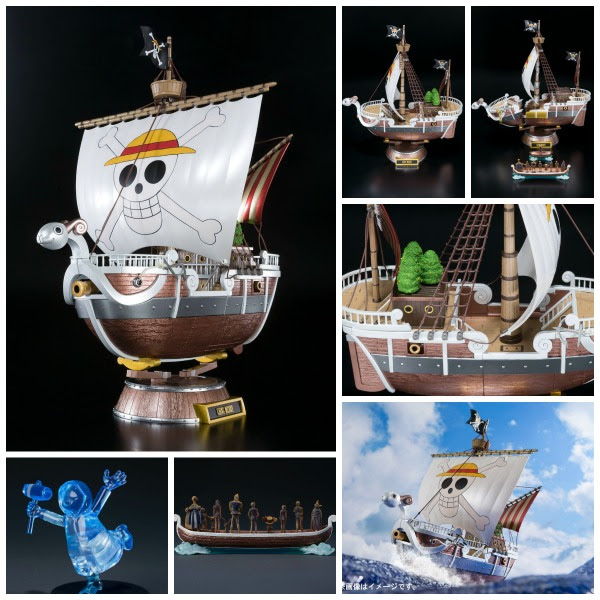 GOING MERRY 20TH ANNIVERSARY METALLIC COLOR VER. REPLICA 28 CM ONE PIECE CHOGOKIN GOING MERRY 20TH ANNIVERSARY METALLIC COLOR VER. REPLICA 28 CM ONE PIECE CHOGOKIN
