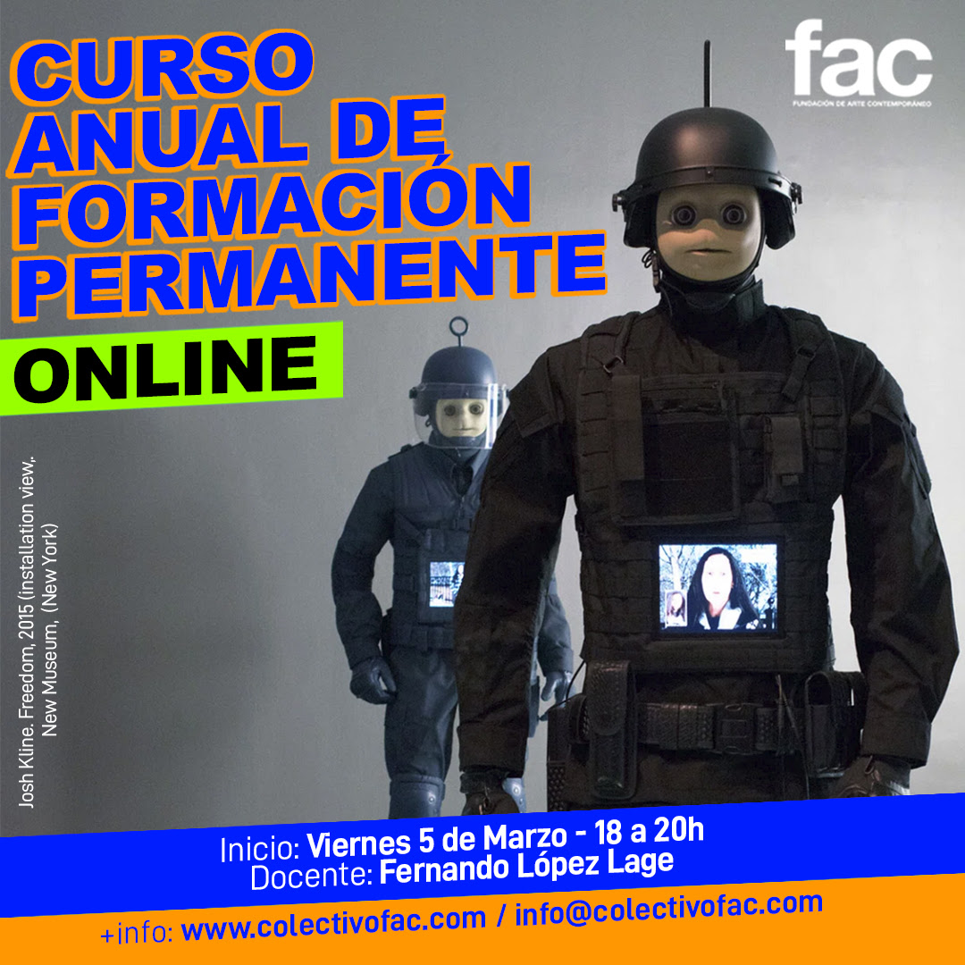 Curso anual de formación permanente - Online | Docente: Fernando López Lage