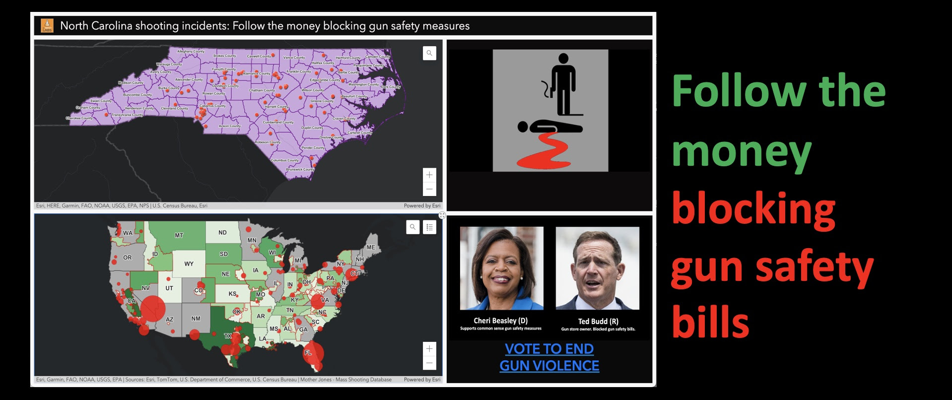 Follow the gun lobby money blocking gun safety measures