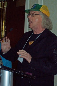 bill bissett received the Sheri D. Wilson Golden Beret Award for his influence and impact on spoken word in Canada.