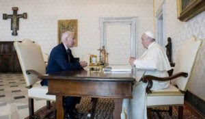Biden Meets Pope, Rambles On About…Satchel Paige