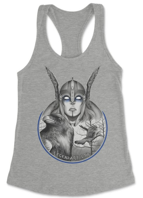 Legendary Valkyrie Racerback Tank Top for Women