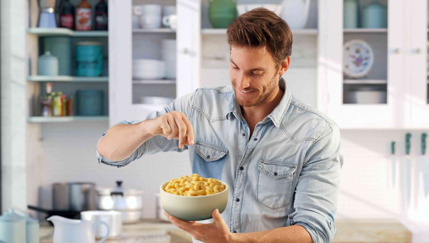 Man Living Better Than Medieval King After Sprinkling A Little Black Pepper Over His Kraft Mac And Cheese