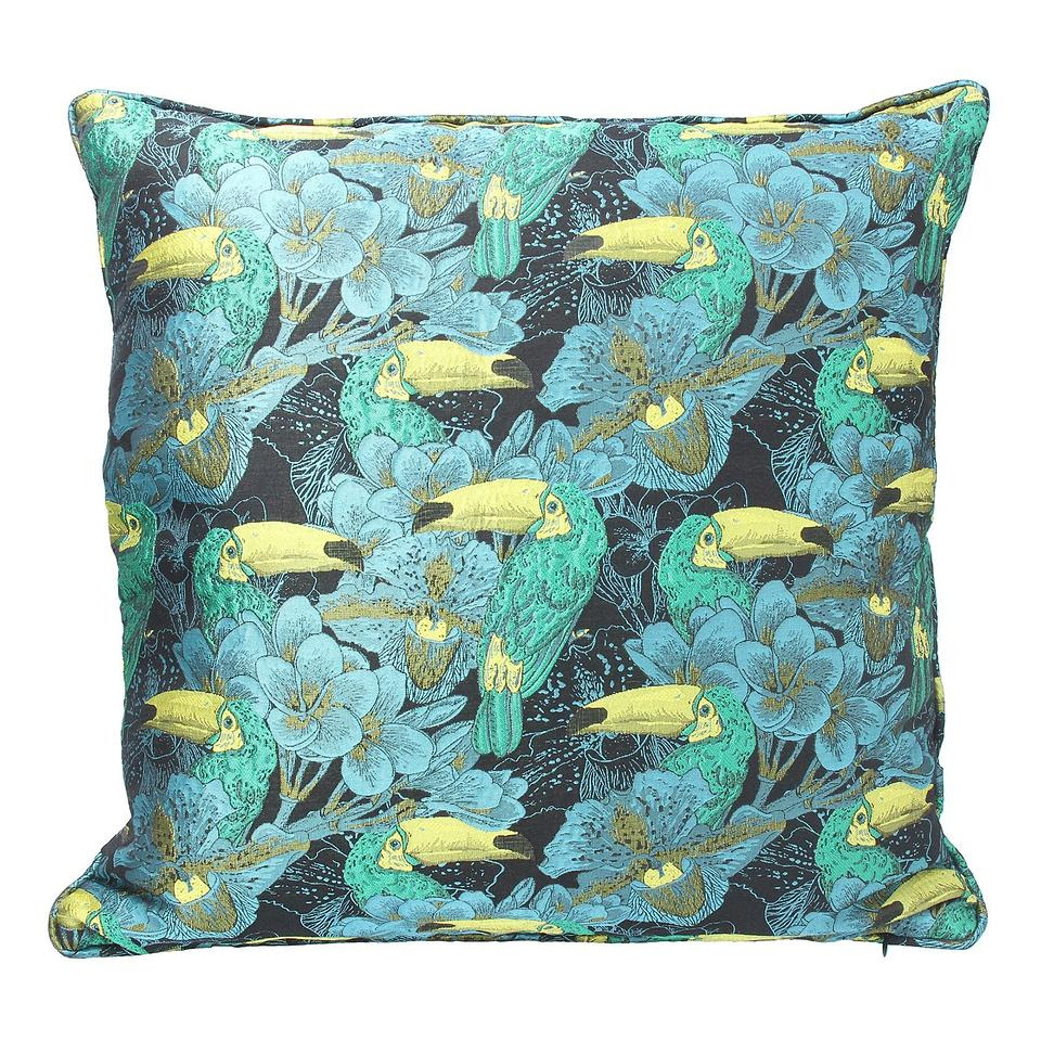 Toucan Bird Cushion 45cm - | Gisela Graham