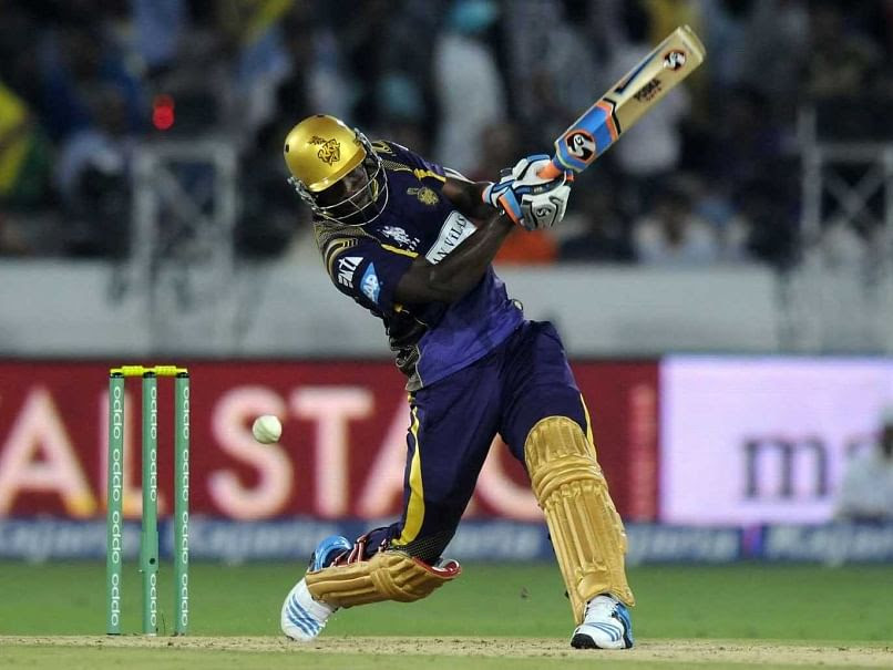 Andre Russell has a very strong pair of arms which help him in smashing long sixes