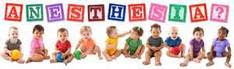 Line of babies