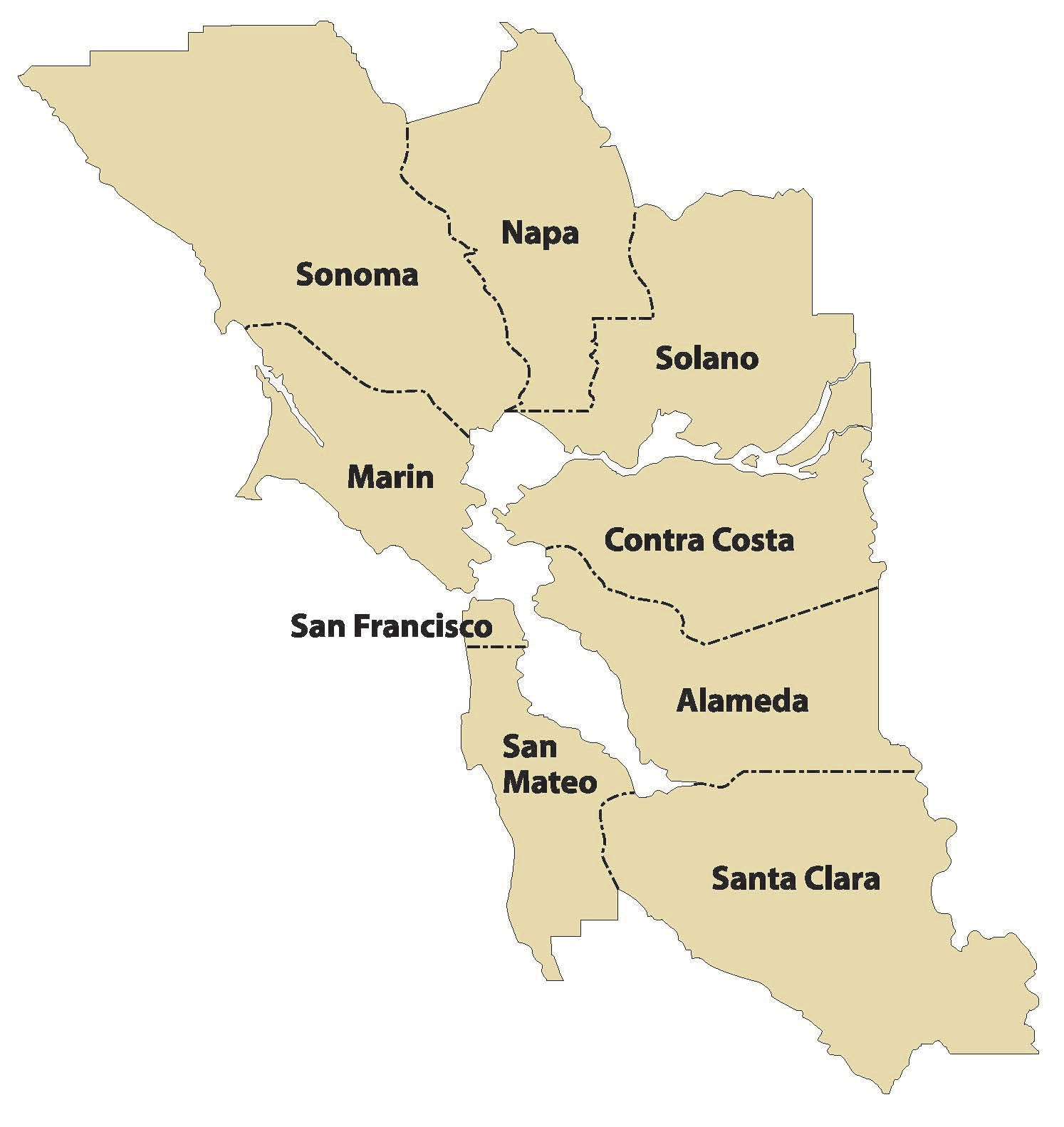 Nine-County Bay Area HQ Nine-County Bay Area