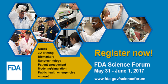 Register for the FDA Science Forum today!