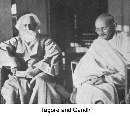 Tagore and Gandhi