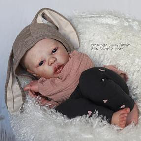 SECONDS Realborn® Newborn Emmy Awake (19 Reborn Doll Kit) - #3769143x143