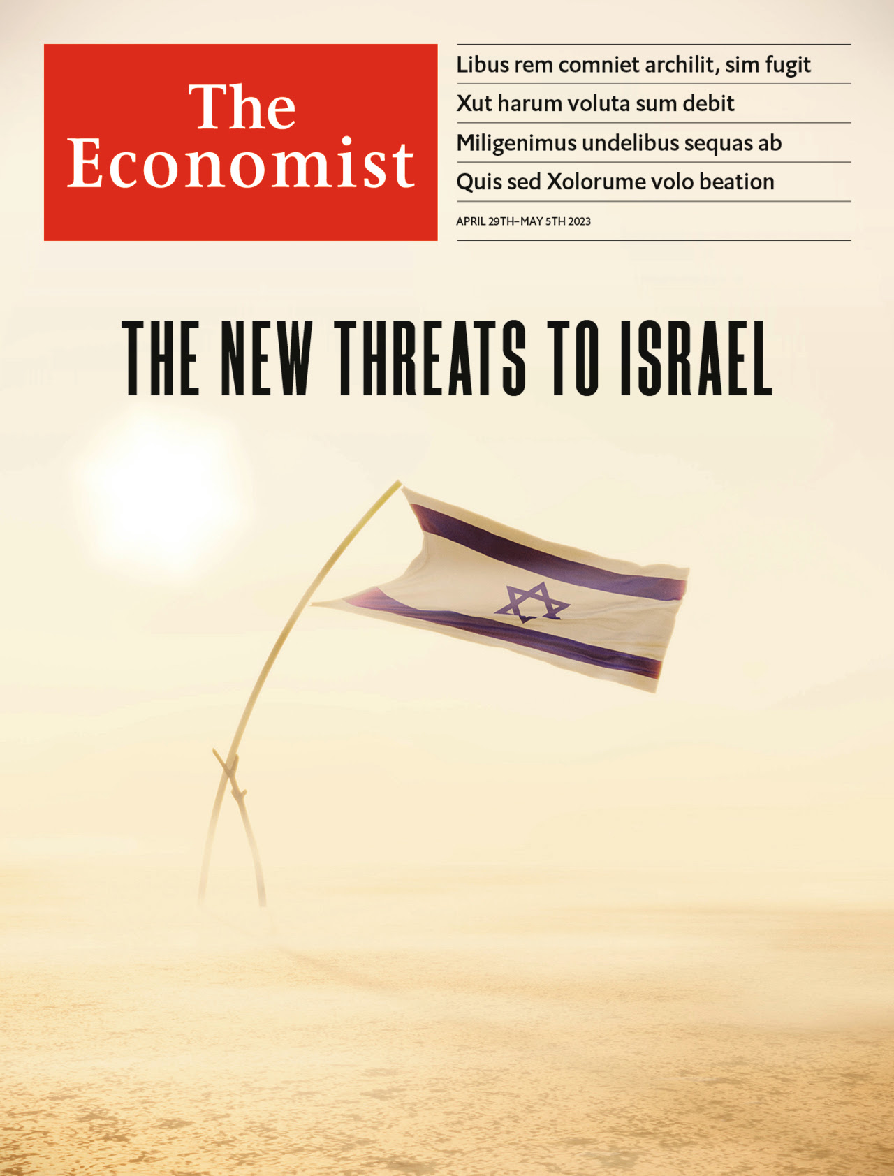 The Economist Magazine Cover For 4202023 Israel At 75 Ohaman171