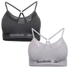 Reebok Women's Seamless Bralette 2-Pack