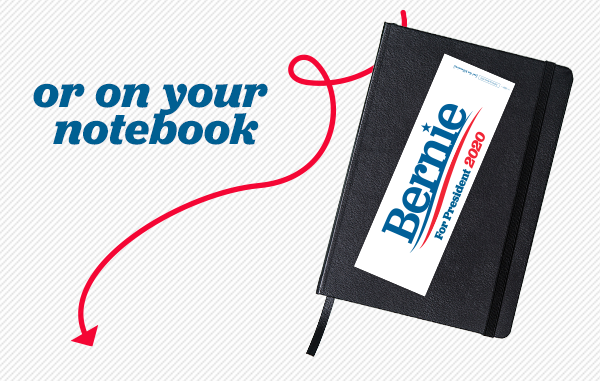 or on your notebook.