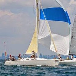 J/109 sailing Lake Ontario