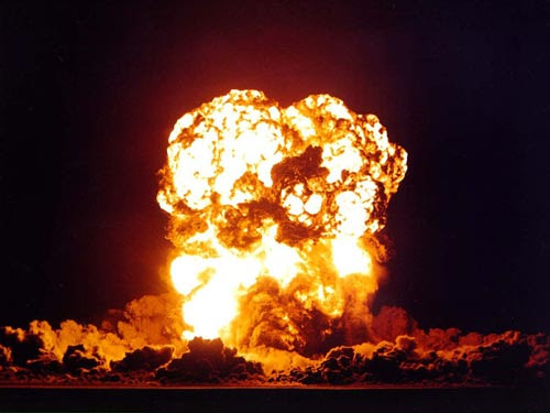 Взрыв бомбы с ласковым названием Smoky («Дымок»). wikimedia / National Nuclear Security Administration