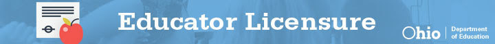 Educator Licensure Banner