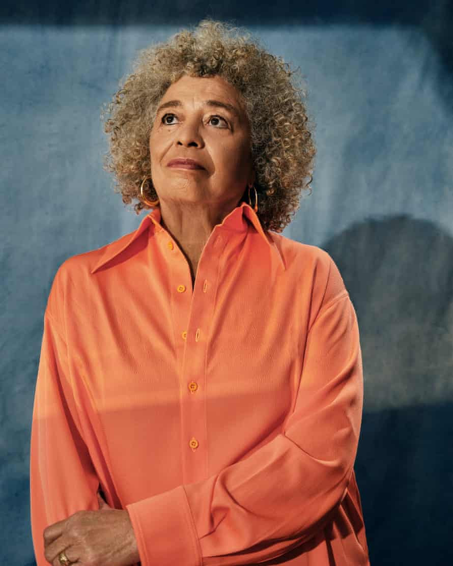 Angela Davis photographed in Berkeley, CA. February 2022