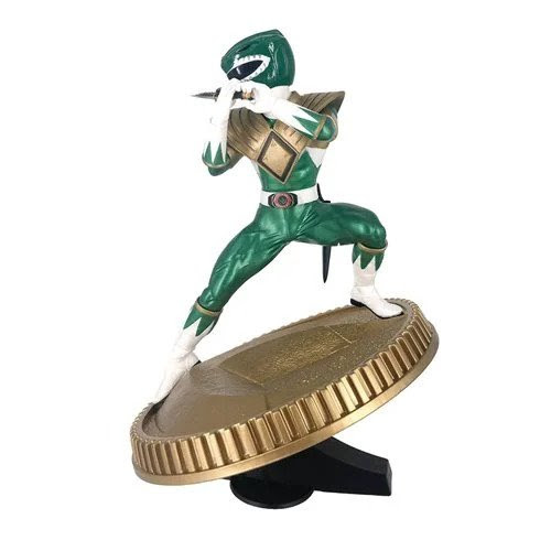 Image of Mighty Morphin Power Rangers Green Ranger 1:8 Scale Statue - MARCH 2021