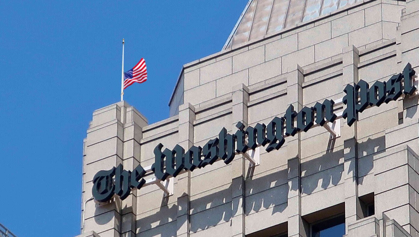 Washington Post Lowers Flag To Half-Staff For Journalists Suspended From Twitter