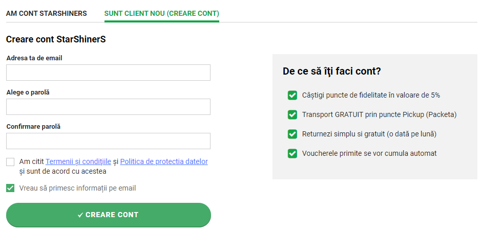 Care sunt beneficiile contului de client
