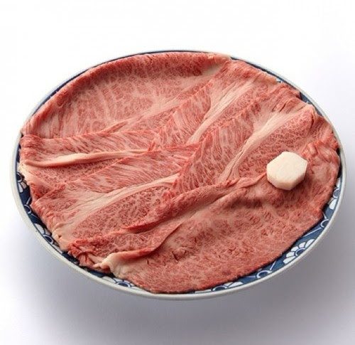 【ちんや 】適サシ牛肉折詰 すき焼用(800g、割下付き)