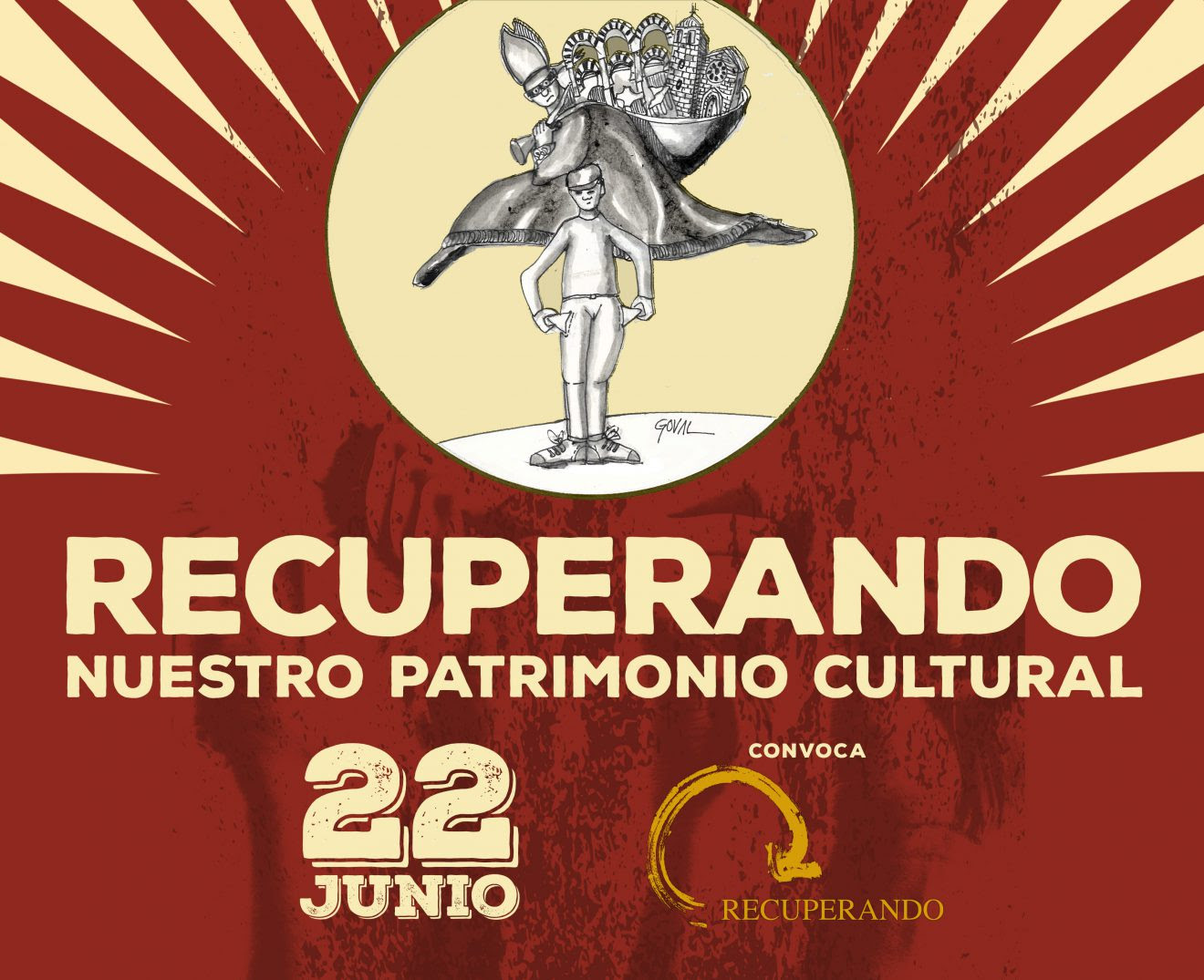Agenda del 22 de junio: concentraciones en toda España en contra de las inmatriculaciones. Consulta tu ciudad