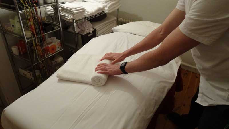 Cervical hotsell towel roll