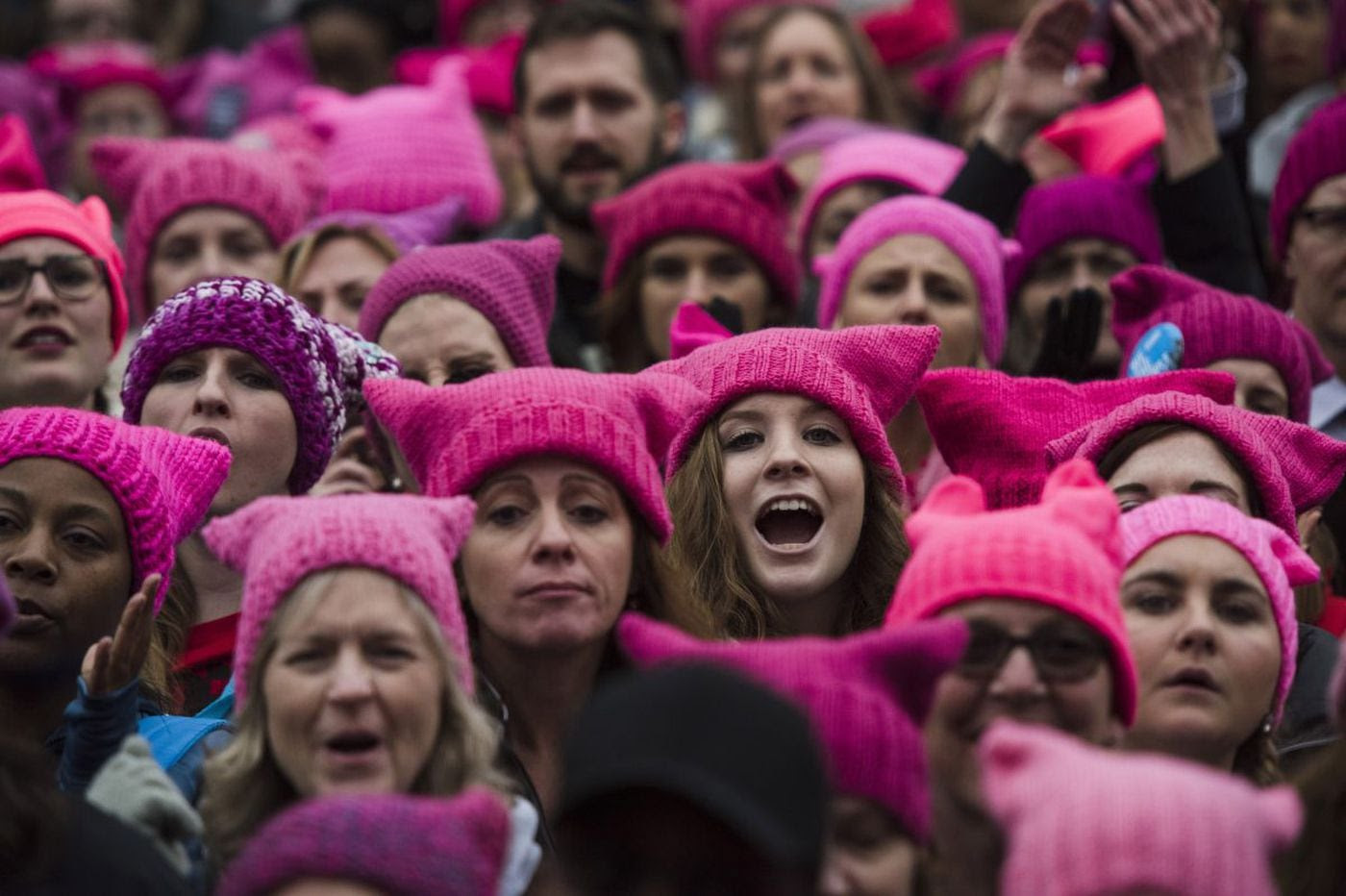 Some say Women's March pink hats aren't inclusive. Philly organizers ...