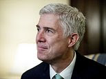 FILE - In this Tuesday, Feb. 14, 2017, file photo, Supreme Court Justice nominee Neil Gorsuch meets with Sen. Chris Coons, D-Del. on Capitol Hill in Washington. Thirteen months after Antonin Scalia's death created a vacancy on the Supreme Court, hearings get under way Monday, March 20, 2017, on Gorsuch, President Donald Trump's nominee to replace him. (AP Photo/Andrew Harnik, File)