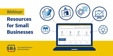 webinar: resources for small businesses or small business 