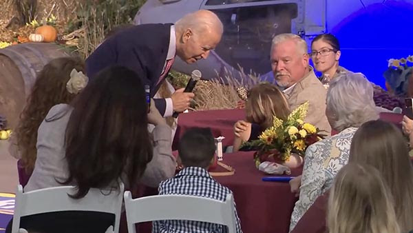 Biden Gets Strong Reaction from Young Girl's Brother After President Guesses She's 17