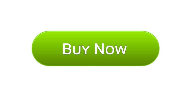 Buy now web interface button green color, customer decision, tourism,  credit Stock Photo | Adobe Stock