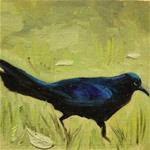 Grackle 3 - Posted on Friday, March 13, 2015 by Jane Frederick