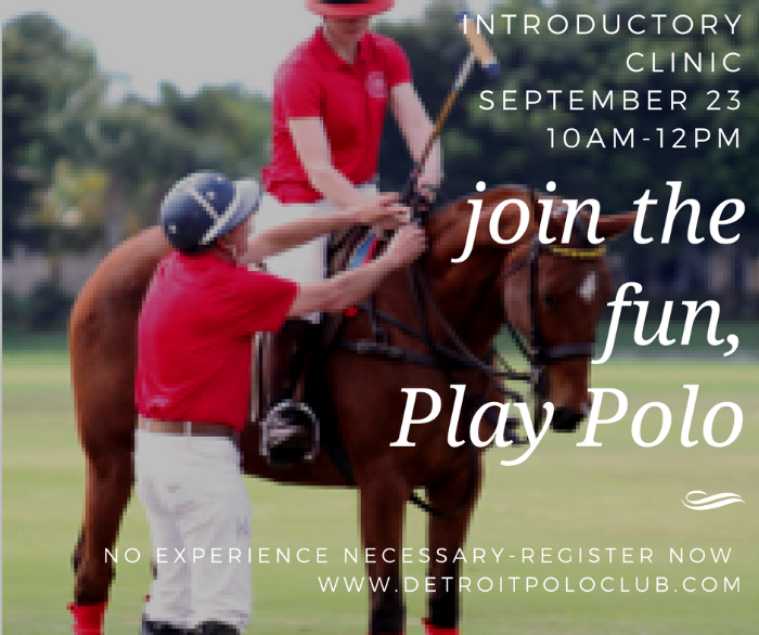Introductory Polo Clinic Sept 23! 