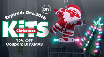 12% OFF Promotion For DIY Kits & Christmas Kit