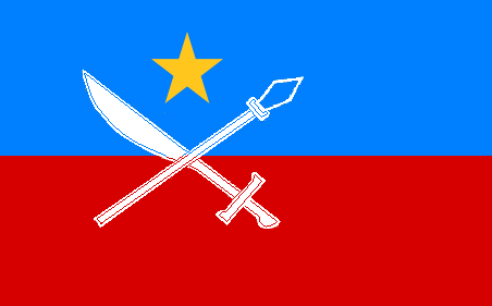  Flag of the United Wa State Army. (Wikipedia)