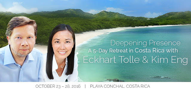 Announcing Eckhart Tolle in Costa Rica
