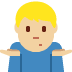 Man shrugging