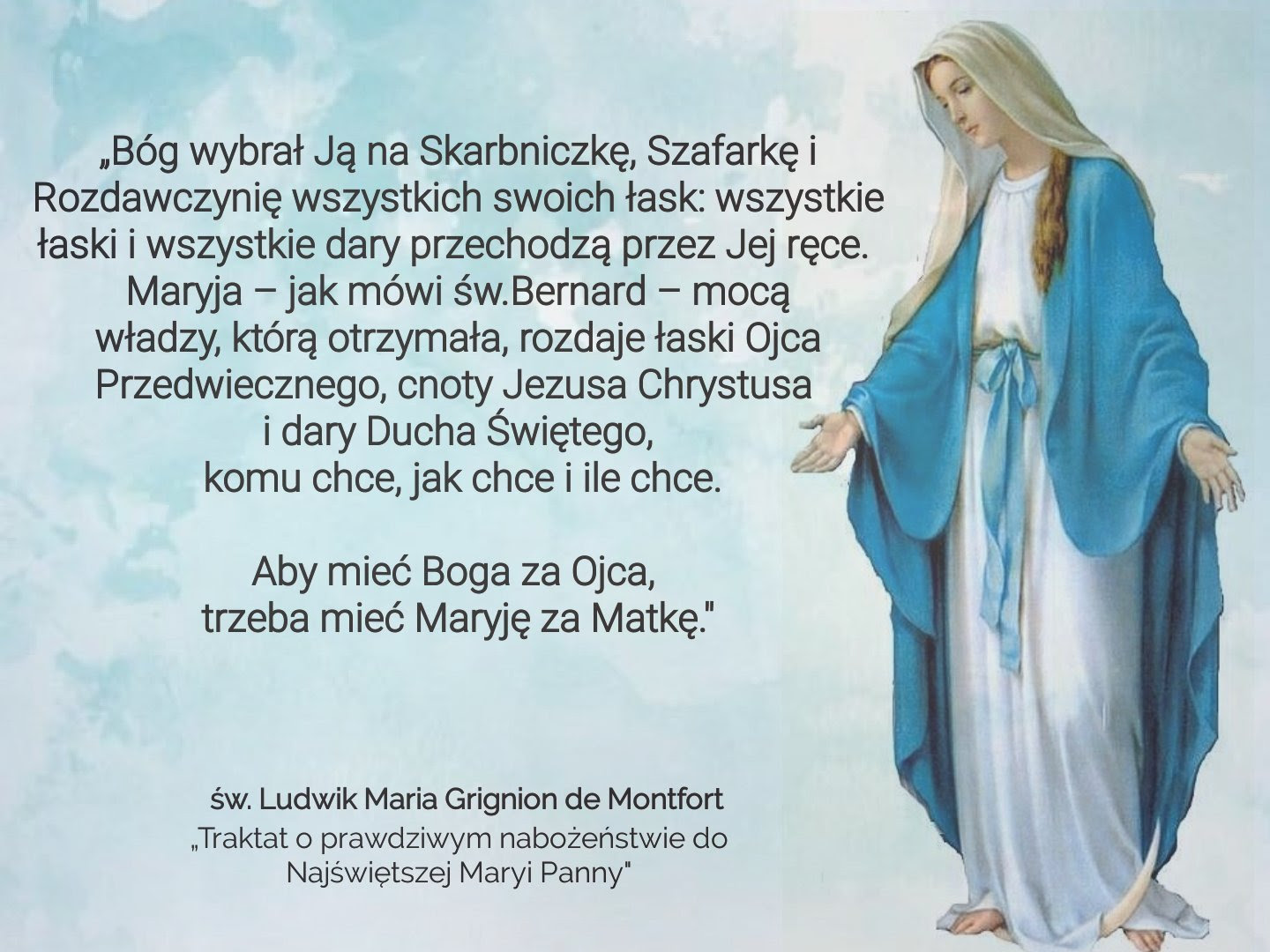 33-dniowy okres ćwiczeń duchowych do Aktu Ofiarowania się Jezusowi  Chrystusowi przez Maryję – NiewolnikMaryi.com