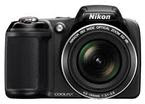 Nikon Coolpix L330 20 MP Point and Shoot Camera (Black) with 26x Optical Zoom @ 7878/-