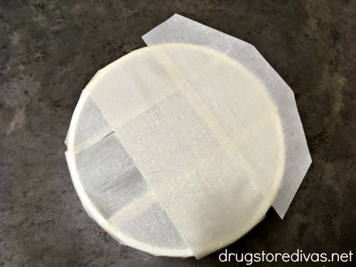 Looking for something to do upcycle yogurt containers left over from making 2 Ingredient Dough? Make these DIY Decoupage Drums from www.drugstoredivas.net.