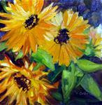 Calendulas - Posted on Friday, April 3, 2015 by Cietha Wilson